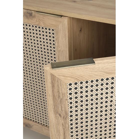 Komoda BORNEO KM-2 dąb artisan/czarny