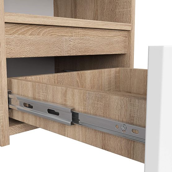 KOMODA CL1 PK DĄB SONOMA / BIAŁA