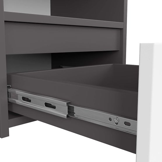 KOMODA CL1 PK GRAFIT SZARY / BIAŁY