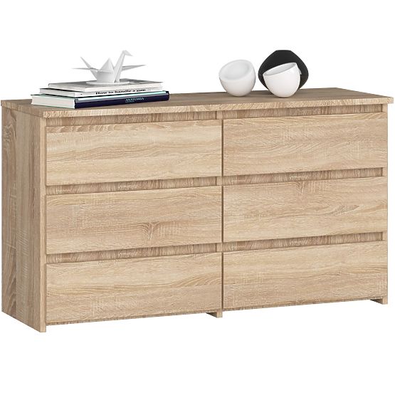 KOMODA CL100 6SZ PK DĄB SONOMA