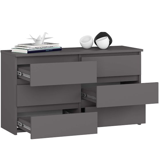 KOMODA CL100 6SZ PK SZARA