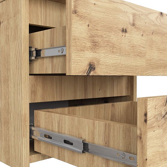 Szafka nocna CL2 2SZ CLP PK DĄB ARTISAN