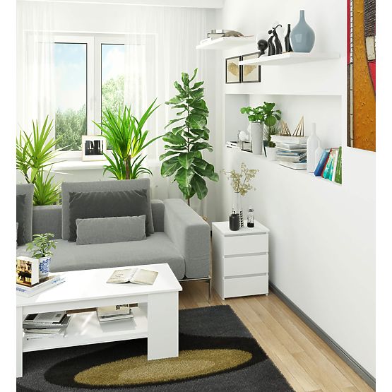 KOMODA CL3/40 PK BIAŁA