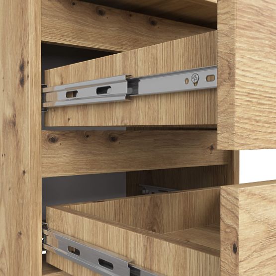 KOMODA CL3/40 PK DĄB ARTISAN