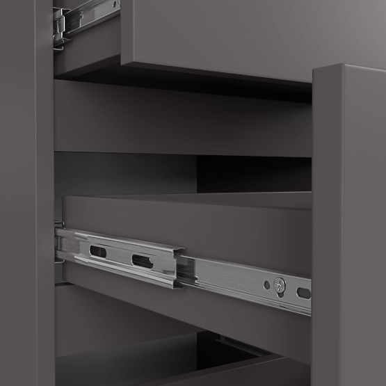 KOMODA CL4 PK GRAFITOWY SZARY