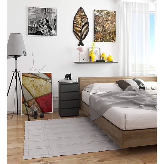 KOMODA CL4 PK GRAFITOWY SZARY