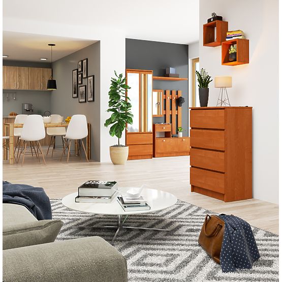 KOMODA K 60 cm 4 SZUFLADY PK OLCHA