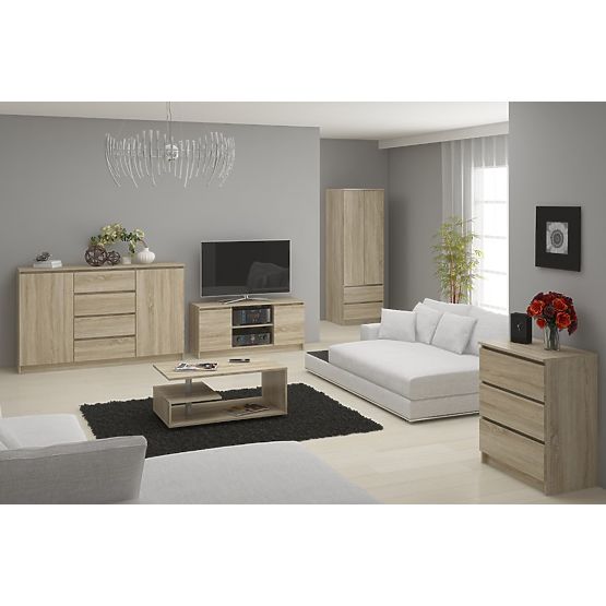 KOMODA K140 10SZ CLP PK DĄB SONOMA
