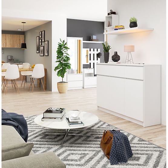 KOMODA K140 3D 3SZ CLP PK BIAŁA