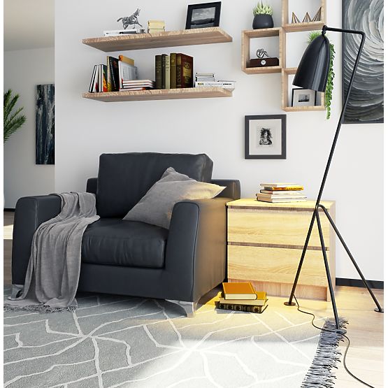 KOMODA K60 2SZ CLP DĄB SONOMA