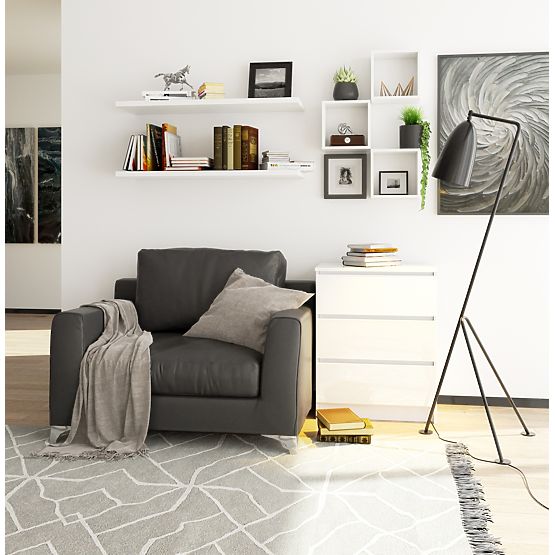 KOMODA K60 3SZ CLP PK BIAŁY POŁYSK