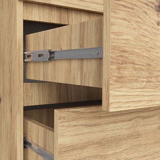 KOMODA K60 6SZ CLP PK DĄB ARTISAN