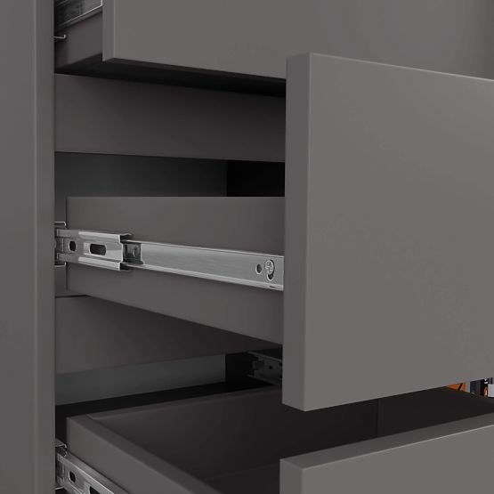 KOMODA K80 1D 5SZ PK GRAFIT SZARY