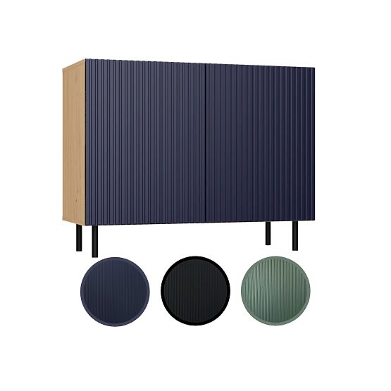 Komoda KAMA 2D SLIM ARISAN GRANAT