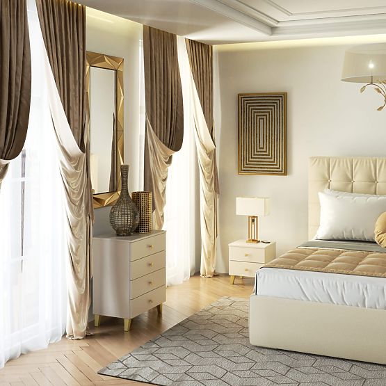 KOMODA MOBI K-04 KASZMIROWO-ZŁOTA