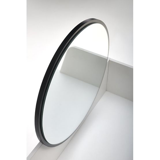 Konsolka AGNES biała / czarna (1p=1szt)