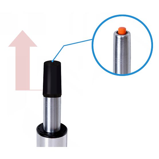 Krzesło barowe Arako szare