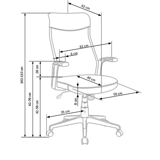 Krzesło biurowe ARCTIC