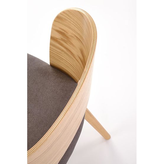 Krzesło CADIZ dąb naturalny / szary (1p=2szt)