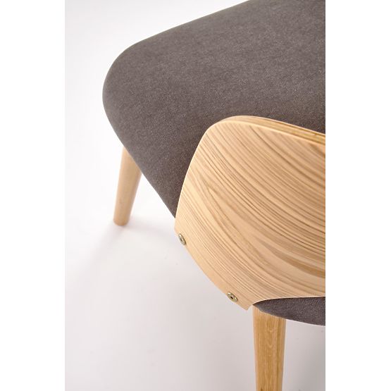 Krzesło CADIZ dąb naturalny / szary (1p=2szt)