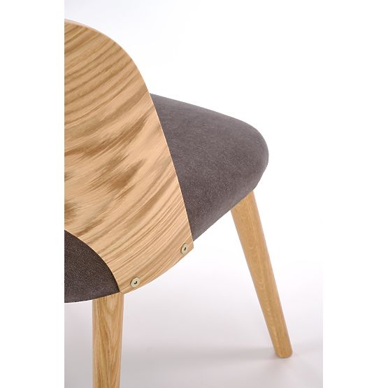 Krzesło CADIZ dąb naturalny / szary (1p=2szt)