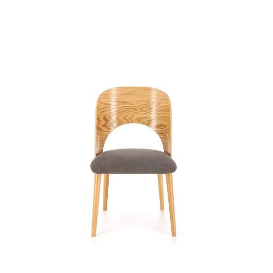 Krzesło CADIZ dąb naturalny / szary (1p=2szt)