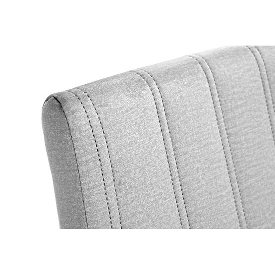 Krzesło do jadalni DIEGO 2 - jasnoszary/czarny