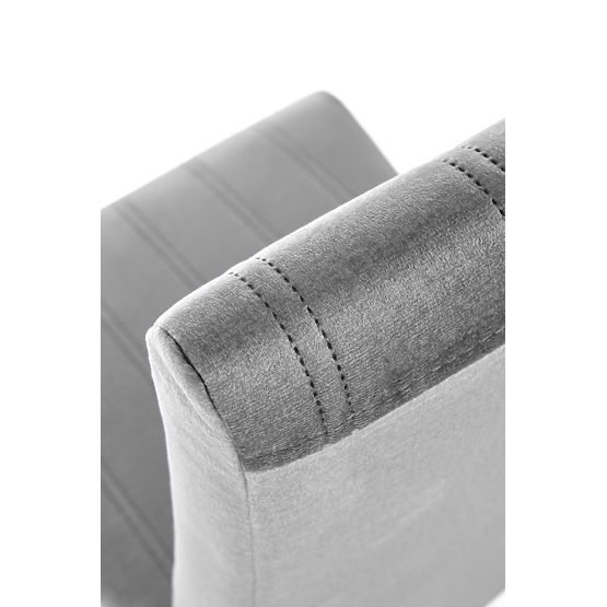 Krzesło do jadalni DIEGO 3 - jasnoszary/naturalny