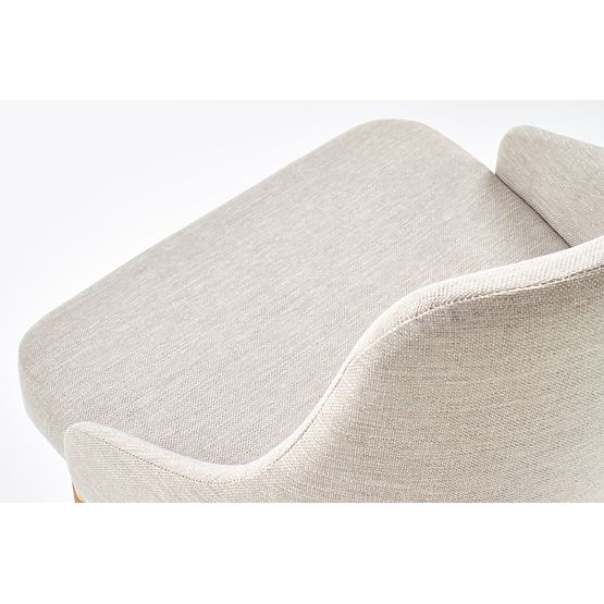 Krzesło do jadalni TOLEDO - dąb miodowy/kremowy