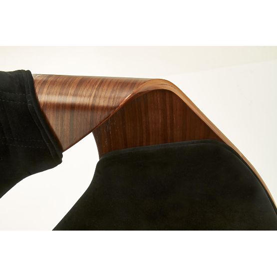 Krzesło K396 orzechowe / czarne (1p=1szt)