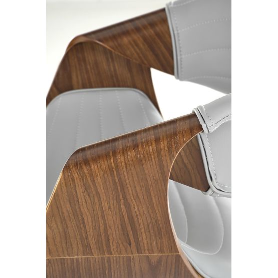 Krzesło K544 szare / orzechowe (1p=1szt)