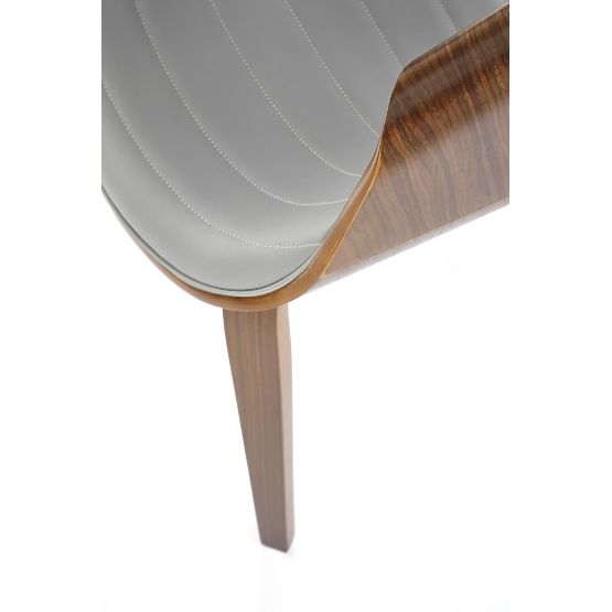 Krzesło K544 szare / orzechowe (1p=1szt)