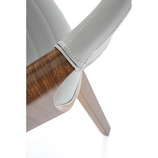 Krzesło K544 szare / orzechowe (1p=1szt)