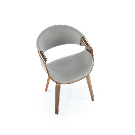 Krzesło K544 szare / orzechowe (1p=1szt)