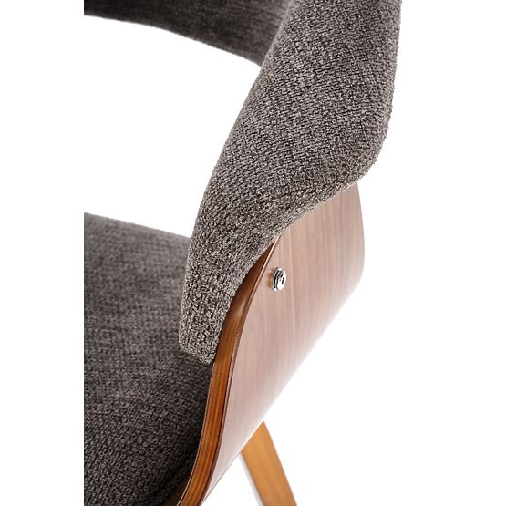 Krzesło K545 szare / orzechowe (1p=1szt)