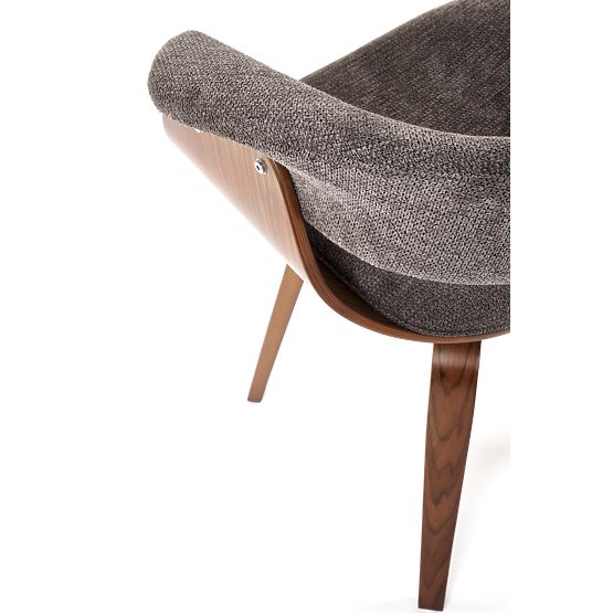 Krzesło K545 szare / orzechowe (1p=1szt)