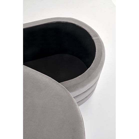 Ławka CALPI z schowkiem, szara (1p=1szt)