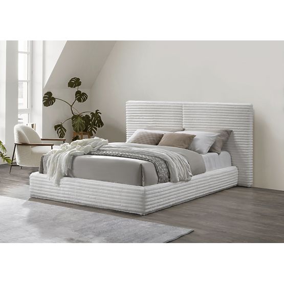 Łóżko MADERA 160 kremowe (2p=1ks)