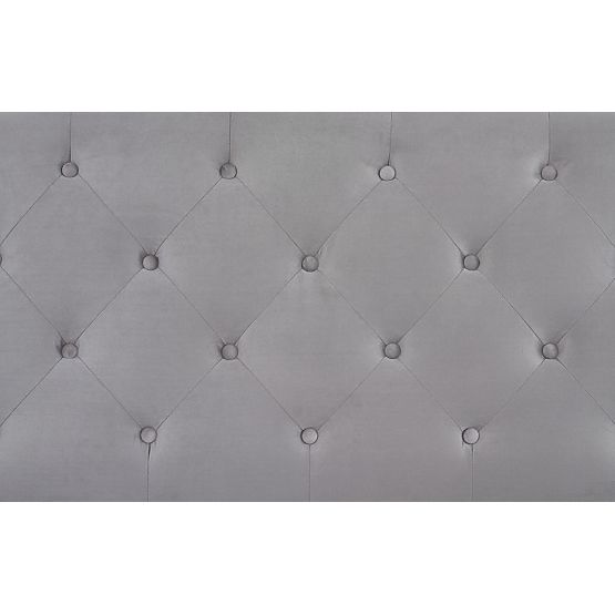 Łóżko tapicerowane 160x200 SABRINA - ciemnoszary