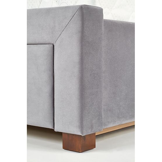 Łóżko tapicerowane 160x200 SABRINA - ciemnoszary