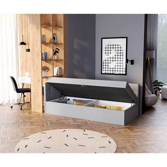 Tapicerowane łóżko BILLY - 200 x 90 cm