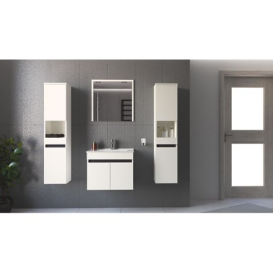 Lustro FIGARO 60 cm białe (1p=1szt)