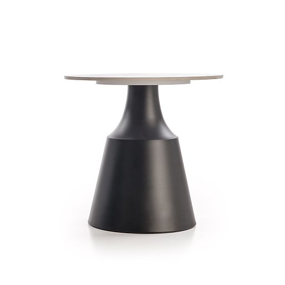 MAGNETA zestaw 2 ław, biały marmur / czarny (2szt=1szt)