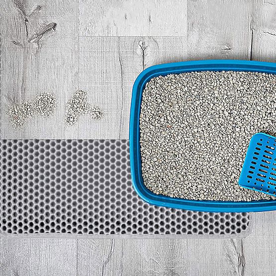 Mata dla kotów wycieraczka Catsy 40x50 cm szara