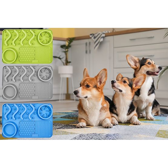 MATA DO LIZANIA SPOWALNIAJĄCA JEDZENIE SZARA