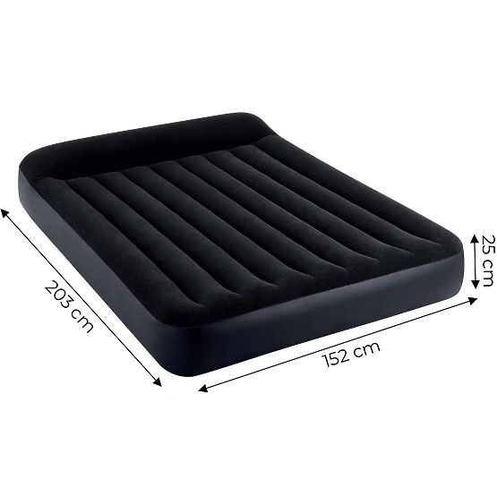 Materac dmuchany do spania 203x152 cm dwuosobowy INTEX 64143