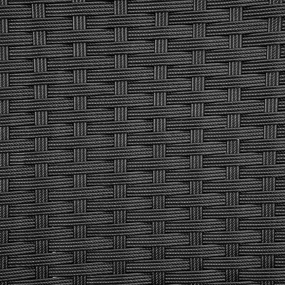 Meble ogrodowe z technoratanu zestaw 4w1 MAGNOLIA czarny beżowe poduszki