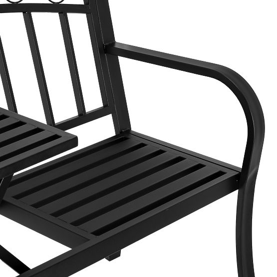 Metalowa ławka ogrodowa BANCO