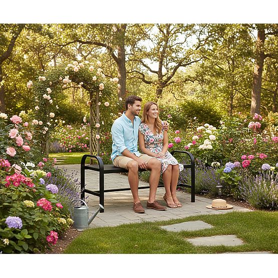 Metalowa ławka ogrodowa SOBO