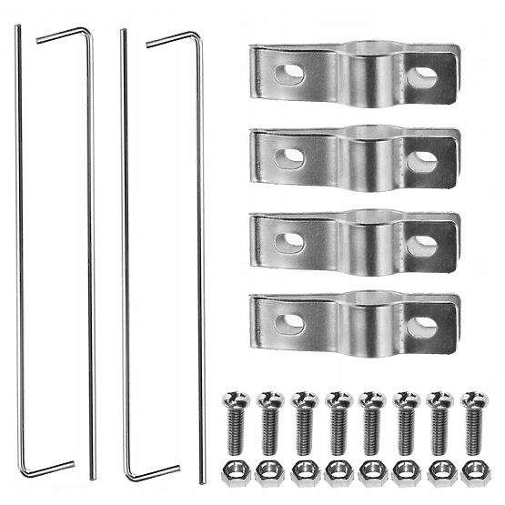 Metalowa pergola łuk czarna 240 cm